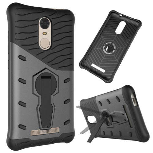 Xiaomi Redmi Note 3 Shock-Resistant 360 Degree Spin Tough Armor TPU+PC Combination Case with Hold...