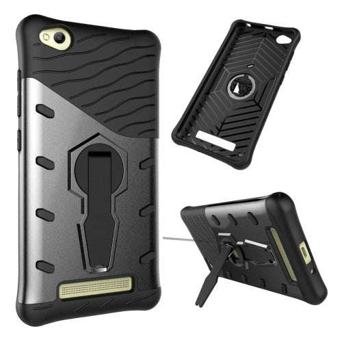 Xiaomi Redmi 4A Case, Shock-Resistant 360 Degree Spin Sniper Hybrid Case TPU + PC Combination Cas...