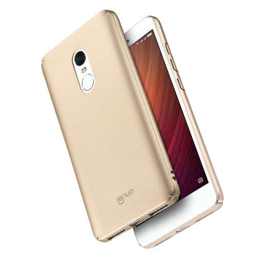 Lenuo Xiaomi Redmi Note 4 PC Ultra-thin Impact Protection Case (Gold)