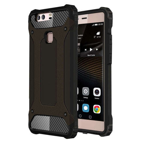 Huawei P9 Plus Tough Armor TPU + PC Combination Case(Black)