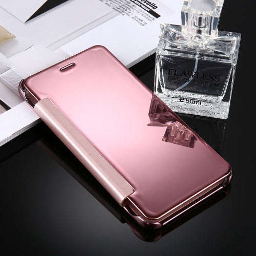 Huawei P8 Lite (2017) Electroplating Mirror Protective Back Cover Case (Pink)