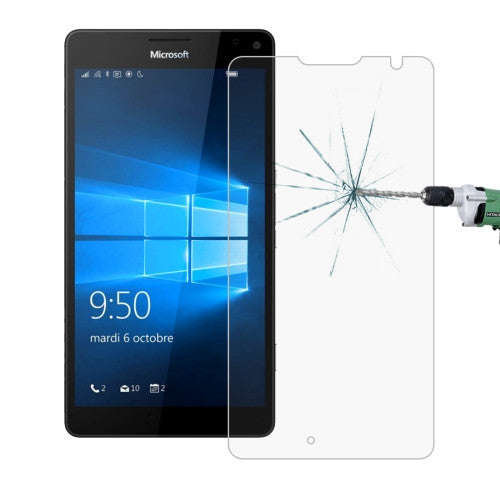 For MicroSoft Lumia 950 XL 0.26mm 9H Surface Hardness 2.5D Explosion-proof Tempered Glass Screen ...