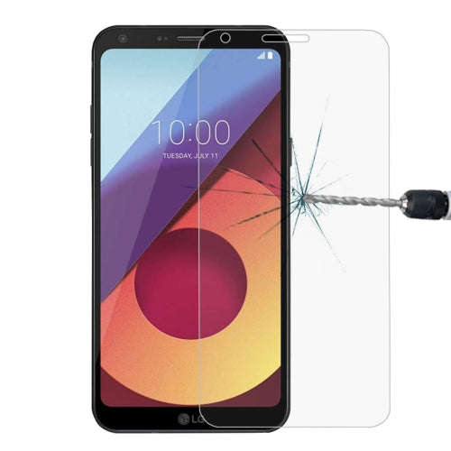 For LG Q6 0.26mm 9H Surface Hardness Explosion-proof Full Screen Tempered Glass Screen Film-MPSG...