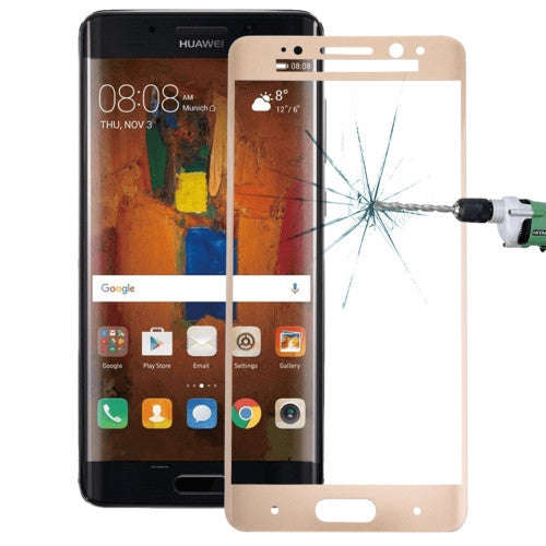 Huawei Mate 9 Pro Porsche Design 0.26mm 9H Surface Hardness Explosion-proof Silk-screen Tempered ...