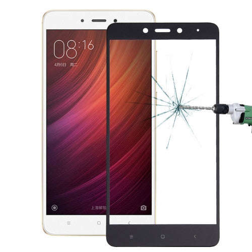 Xiaomi Redmi Note 4 0.26mm 9H Surface Hardness Explosion-proof Silk-screen Tempered Glass Full Sc...