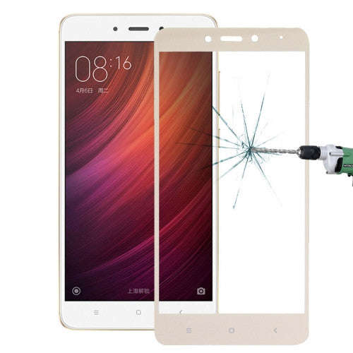 Xiaomi Redmi Note 4 0.26mm 9H Surface Hardness Explosion-proof Silk-screen Tempered Glass Full Sc...