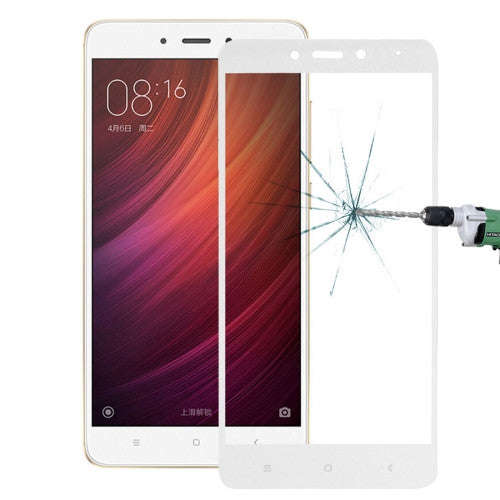 Xiaomi Redmi Note 4 0.26mm 9H Surface Hardness Explosion-proof Silk-screen Tempered Glass Full Sc...