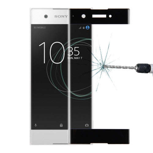 For Sony Xperia XA1 0.33mm 9H Surface Hardness 3D Curved Full Screen Tempered Glass Screen Protec...