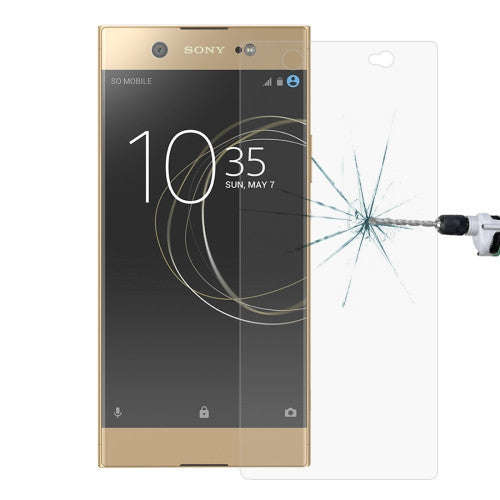 For Sony Xperia XA1 Ultra 0.26mm 9H Surface Hardness Explosion-proof Non-full Screen Tempered Gla...