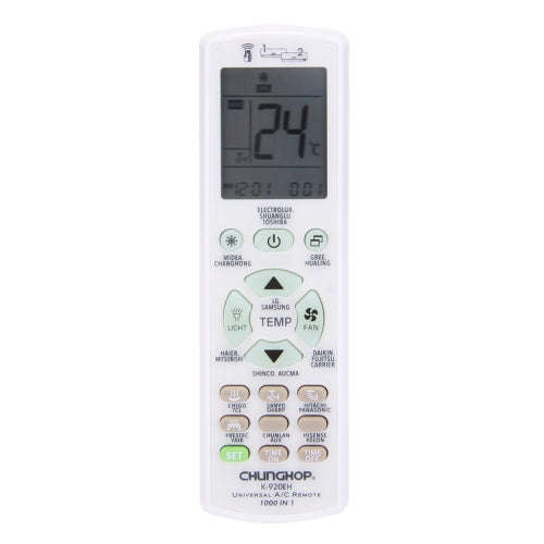 CHUNGHOP K-920EH Universal Air-Conditioner Remote Controller Support Control 2 Air Conditioners a...