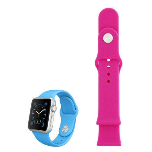 For Apple Watch 38mm Silicone Separated Watchband Replacement Only Used in Conjunction with Conne...