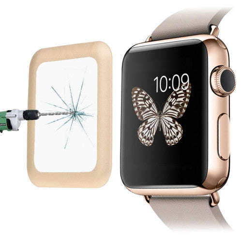 Link Dream for Apple Watch 38mm 0.2mm 8-9H Surface Hardness Metal Full-covered Tempered Glass Fil...