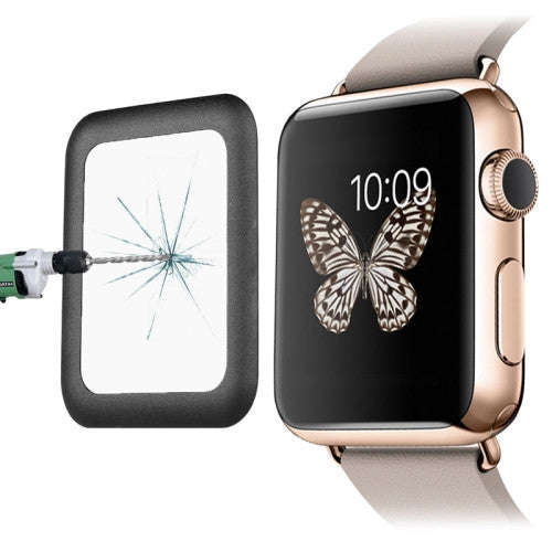 Link Dream for Apple Watch 42mm 0.2mm 8-9H Surface Hardness Metal Full-covered Tempered Glass Fil...
