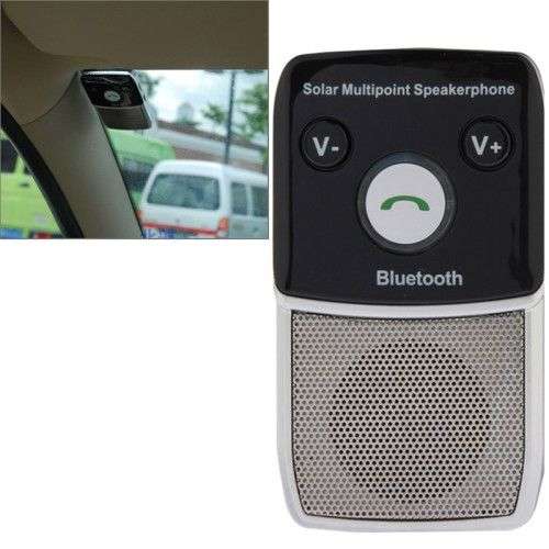 Solar Power Bluetooth 2.1 Hands Free Car Kit