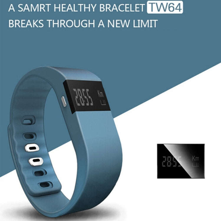 TW64 OLED Display Bluetooth 4.0 Waterproof Smart Bracelet Support Pedometer / Sleep Monitoring / ...