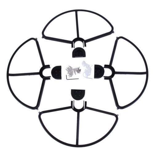 4 PCS Removable Propellers Prop Protectors Guard Bumpers for DJI Phantom 3 / 2 / 1(Black)