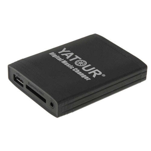 Yatour YT-M06 Digital Music Changer with Blaupunkt 8 Pin Blue Square Head Cable for Blaupunkt Ser...