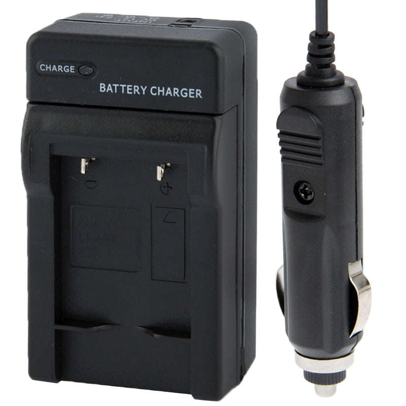 2 in 1 Digital Camera Battery Charger for Canon NB-10L(Black)