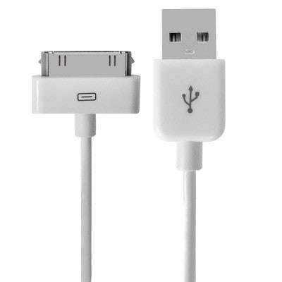 USB Cable for iPhone 4S & 4 iPhone 3GS & 3G iPhone iPod Length: 1m