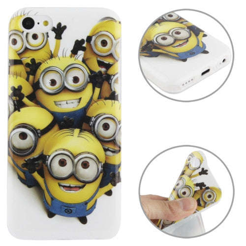 Minions Pattern TPU Case for iPhone 5C