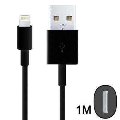 Lightning 8 Pin USB Sync Data & Charging Cable for iPhone & iPad iOS 8 Compatible (Length: 1m, Bl...