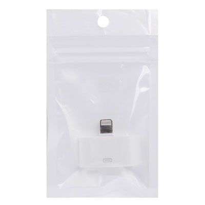 30 Pin Female to Lightning 8 Pin Male Adapter for iPad 4, iPhone 5, iPad mini, iPod Touch 5 - White