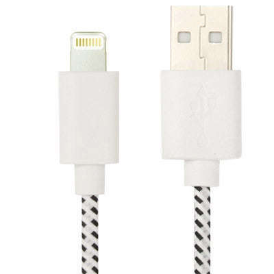 Nylon Netting Style USB Data Transfer / Charge Cable for iPhone 6 & 6 Plus  / iPhone 5 & 5S & 5C ...
