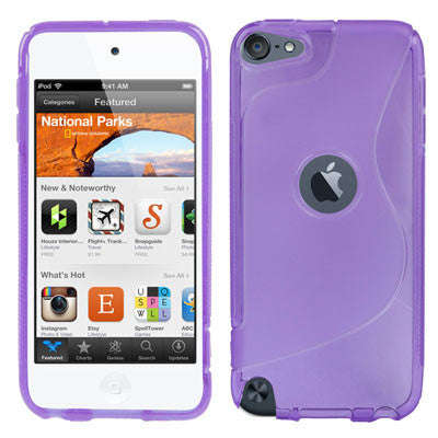 S Line TPU Case for iPod touch 5 / 6 (Purple)