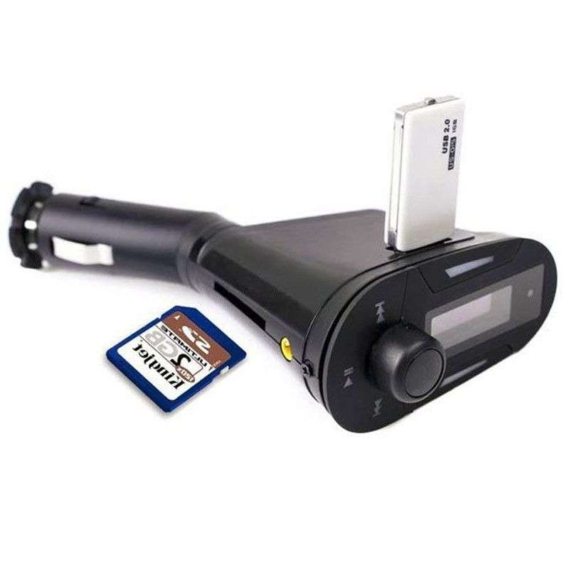 Car MP3 Player Wireless FM Transmitter with Remote Control