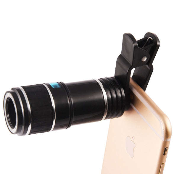 12xZoom Optical Zoom Telescope Lens for iPhone and Other Phones / Ultra-thin Digital Camera