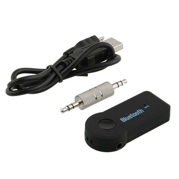Car Bluetooth Handsfree Music Mic Receiver