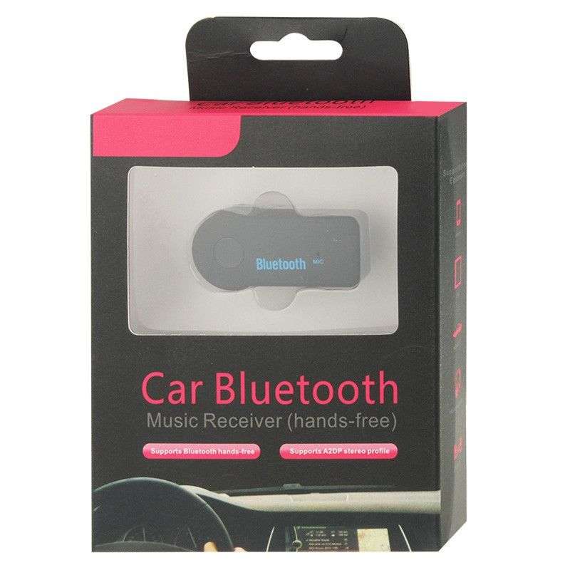 Car Bluetooth Handsfree Music Mic Receiver