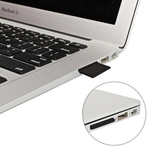 MiniDrive Micro SD/TF To SD Convert Adapter for MacBook Air/Pro Support TF Card up to 64GB (Black)