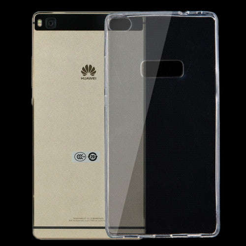 Ultrathin Transparent TPU Protective Case for Huawei P8(Transparent)