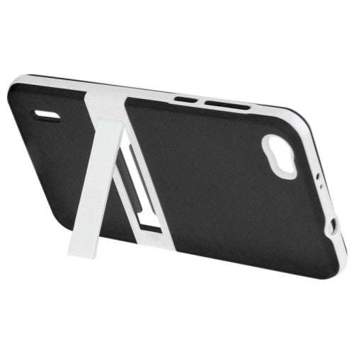 TPU Case with Plastic Holder for Huawei Honor 6(Black)