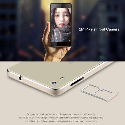 Blackview Omega Pro 16GB, Network: 4G, 5 inch Android 5.1 MTK6753 Octa Core 1.5GHz, RAM:3GB(White)