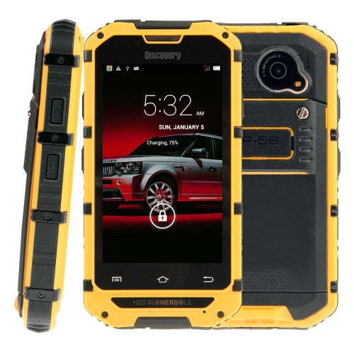 Somin V6+ Triple Proofing Phone 512MB+4GB Life Waterproof Dustproof Shockproof 4.0 inch MTK6572 1...