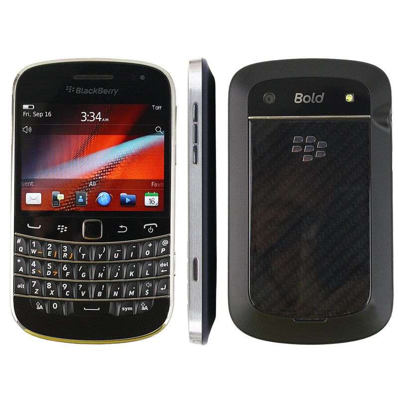 BlackBerry Bold 9900 (Black) - Refurbished