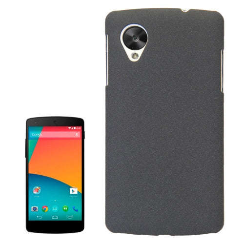 Scrub Plastic Case for Google Nexus 5 / D820 / D821 (Black)
