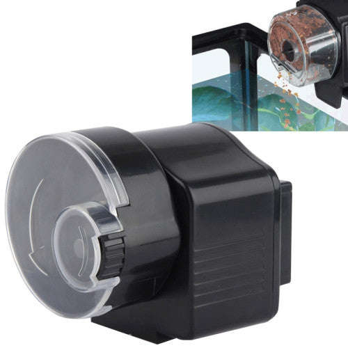 Programmable Automatic Fish Food Feeder  (AF-2003)(Black)
