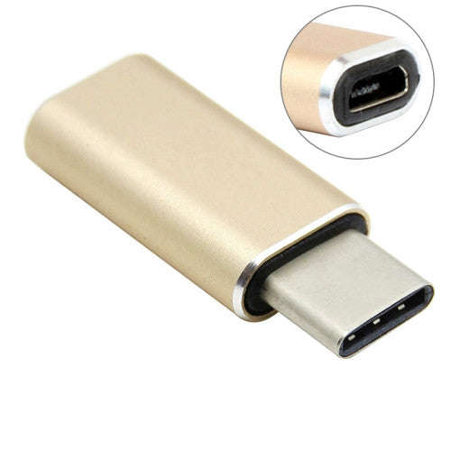 Aluminum Micro USB to USB 3.1 Type-c Converter Adapter for Nokia N1 MacBook 12 inch Xiaomi Mi 4C ...