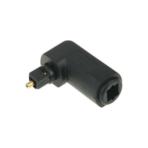 High Quality Gold Plated Square to Square 90 Degree Right Angle TOSLINK Digital Audio Adapter Opt...