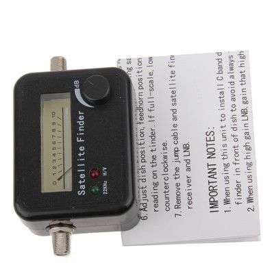 Satellite Finder Signal Search Meter for SAT Dish LNB Directv