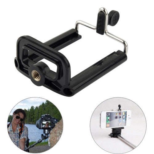 Adjustable Holder for Extendable Hand Held Monopod(Black)