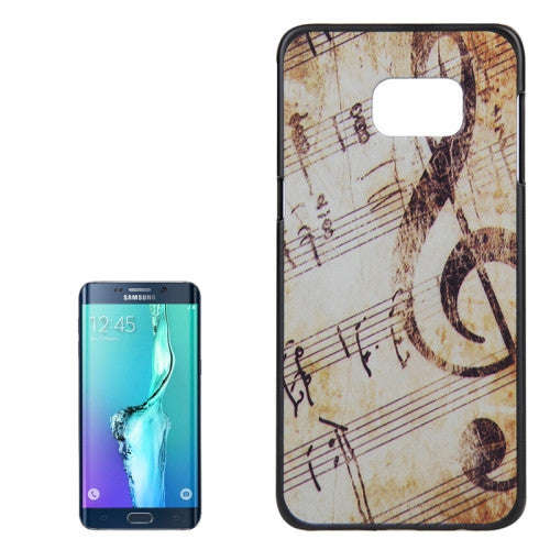 For Samsung Galaxy S6 Edge+ / G928 Music Pattern Colored Drawing PC Case