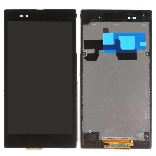 iPartsBuy LCD Display + Touch Screen Digitizer Assembly with Frame Replacement for Sony Xperia Z ...