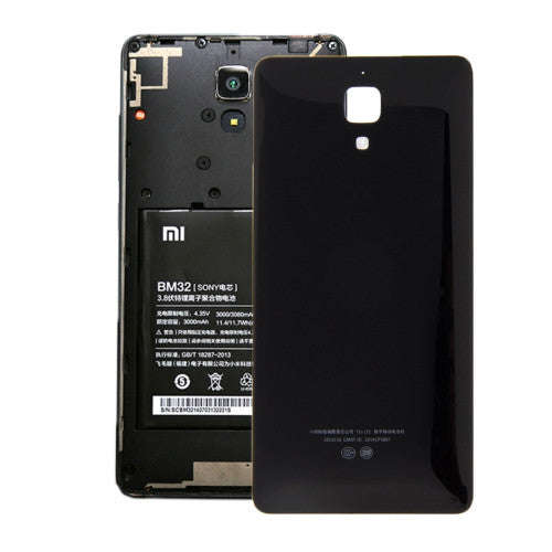 iPartsBuy Battery Back Cover Replacement for Xiaomi Mi 4(Black)