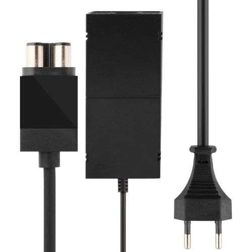 EU Plug AC Power Supply / AC Adapter for Xbox One Console (Black)