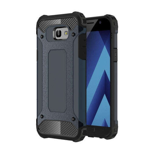 For Samsung Galaxy A7 (2017) / A720 Tough Armor TPU + PC Combination Case (Dark Blue)