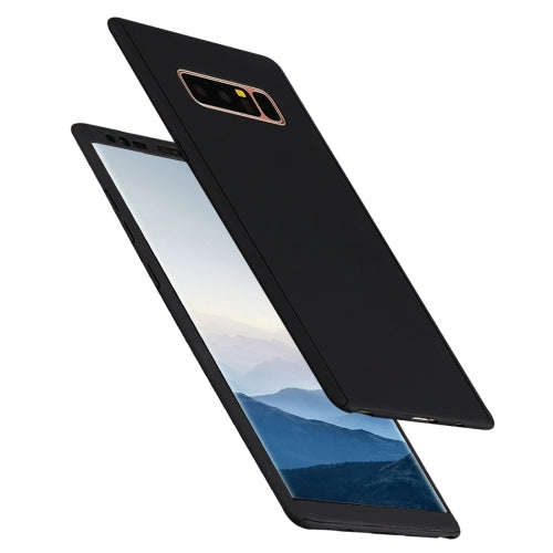 For Samsung Galaxy Note 8 360 Degree Full Coverage Protective Case Back Cover(Black)
